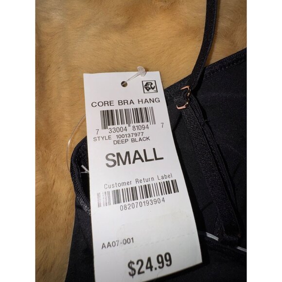 INC International Concepts Women's Lace-Trim Bralette, Black, Size S, NWT - Picture 4 of 4